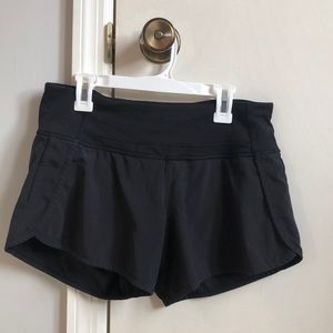 Black Lulu shorts